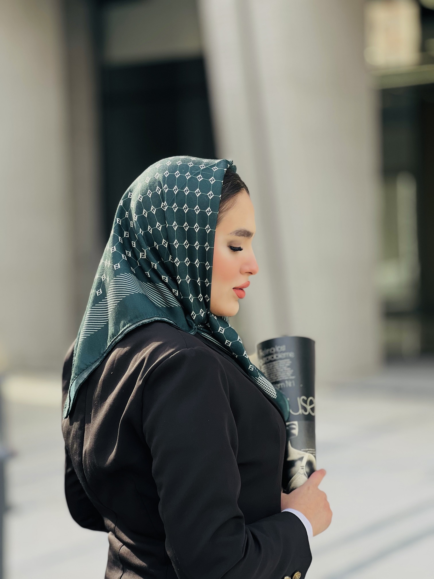 مینی اسکارف بسته10طرحی کد mp14 (عمده)
