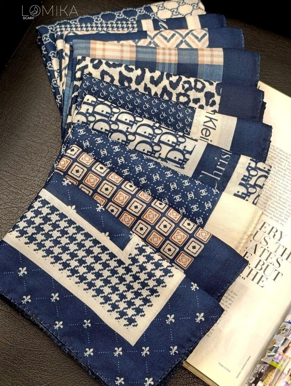 مینی اسکارف بسته10طرحی کد mp15 (عمده)
