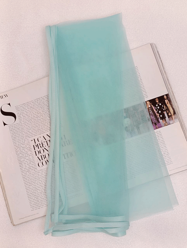 شال توری بسته12رنگی کد sm28 (عمده)
