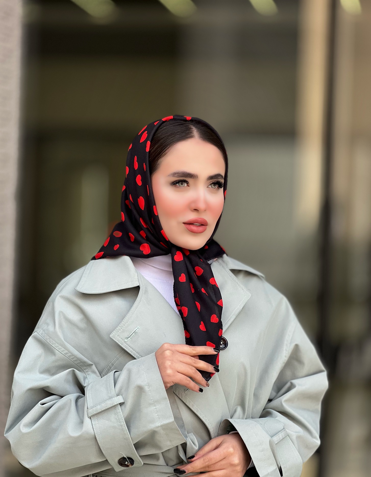 مینی اسکارف ولنتاینی بسته10طرحی کد mp16 (عمده)
