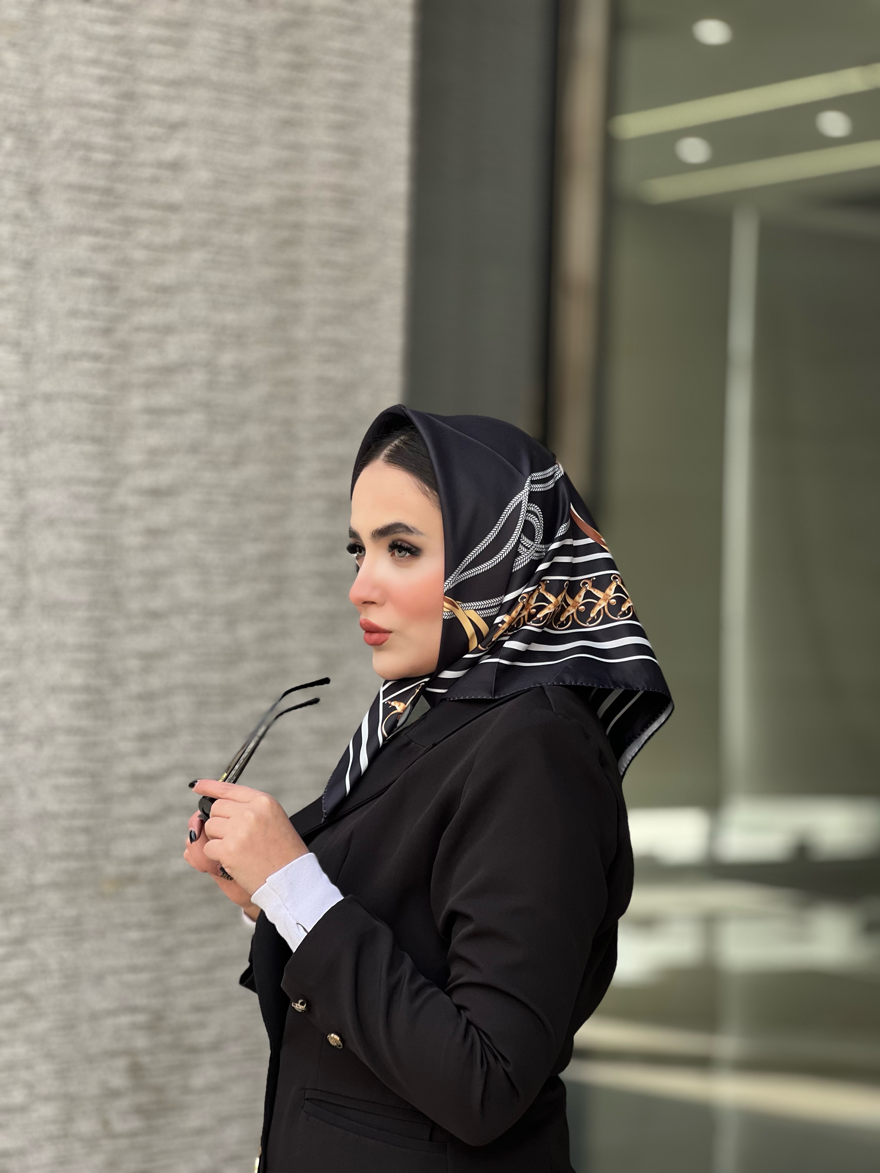 مینی اسکارف ابریشم توییل بسته6طرحی کد mt24 (عمده)
