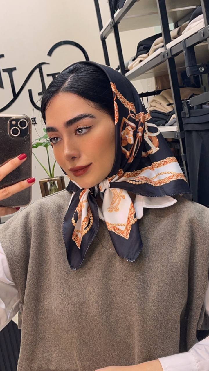 مینی اسکارف ابریشم توییل بسته6طرحی کد mt24 (عمده)
