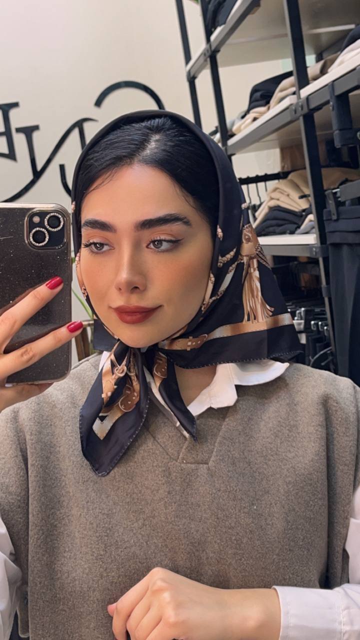 مینی اسکارف ابریشم توییل بسته6طرحی کد mt24 (عمده)
