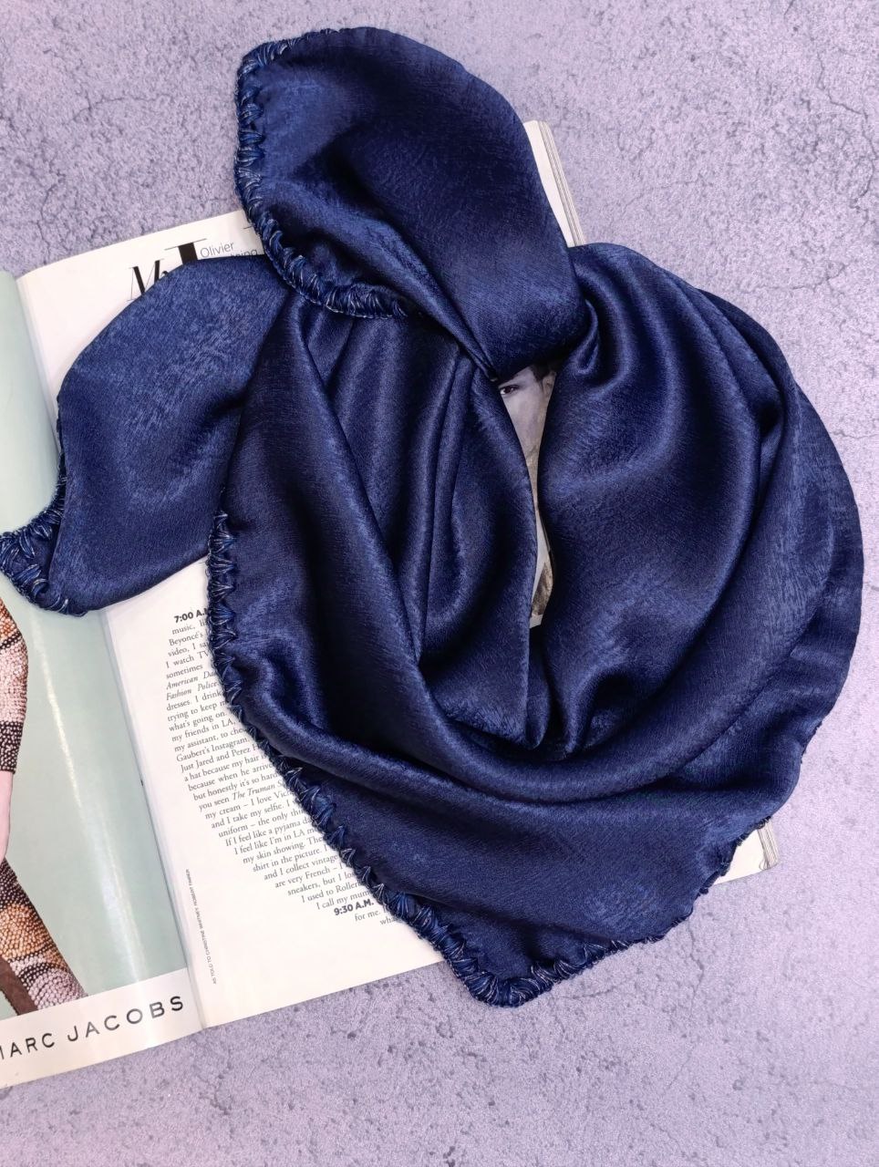 مینی اسکارف کوپرا دوربافت بسته9رنگی کد mm4 (عمده)
