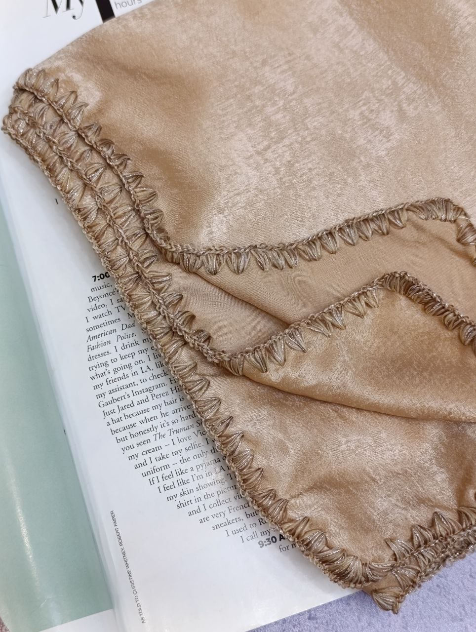 مینی اسکارف کوپرا دوربافت بسته9رنگی کد mm4 (عمده)
