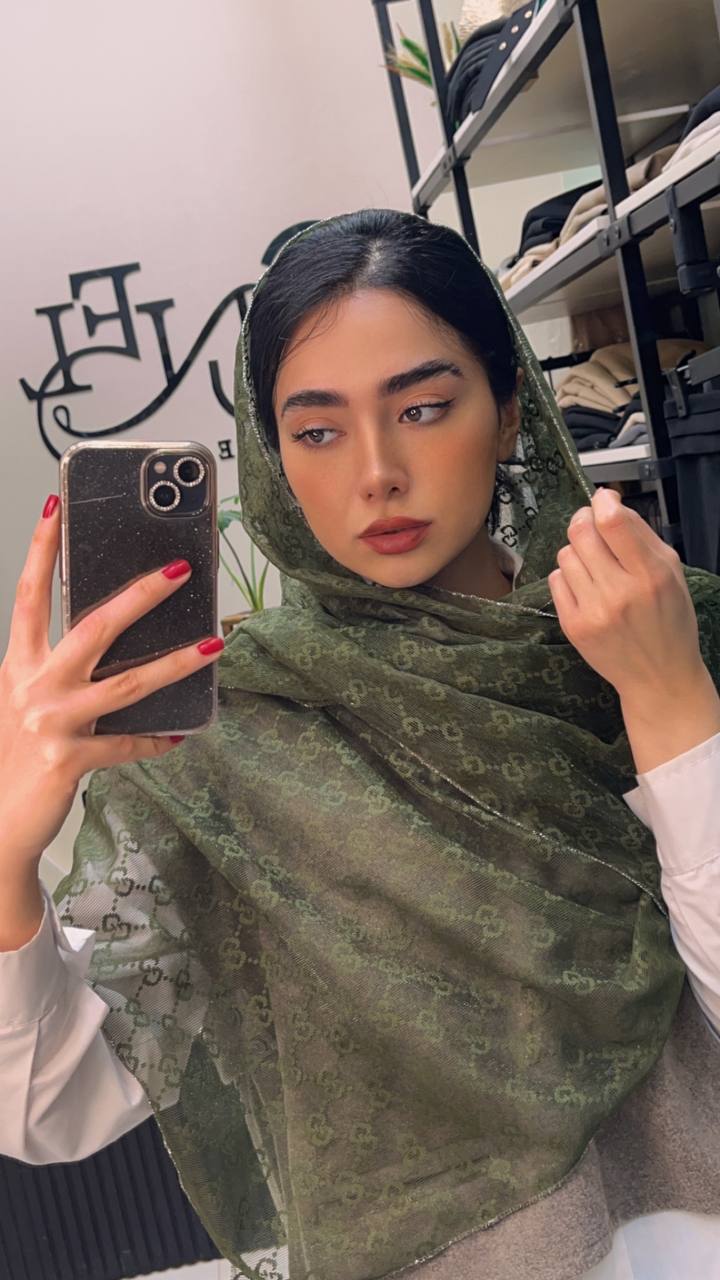 شال توری بسته6رنگی کد sm30 (عمده)
