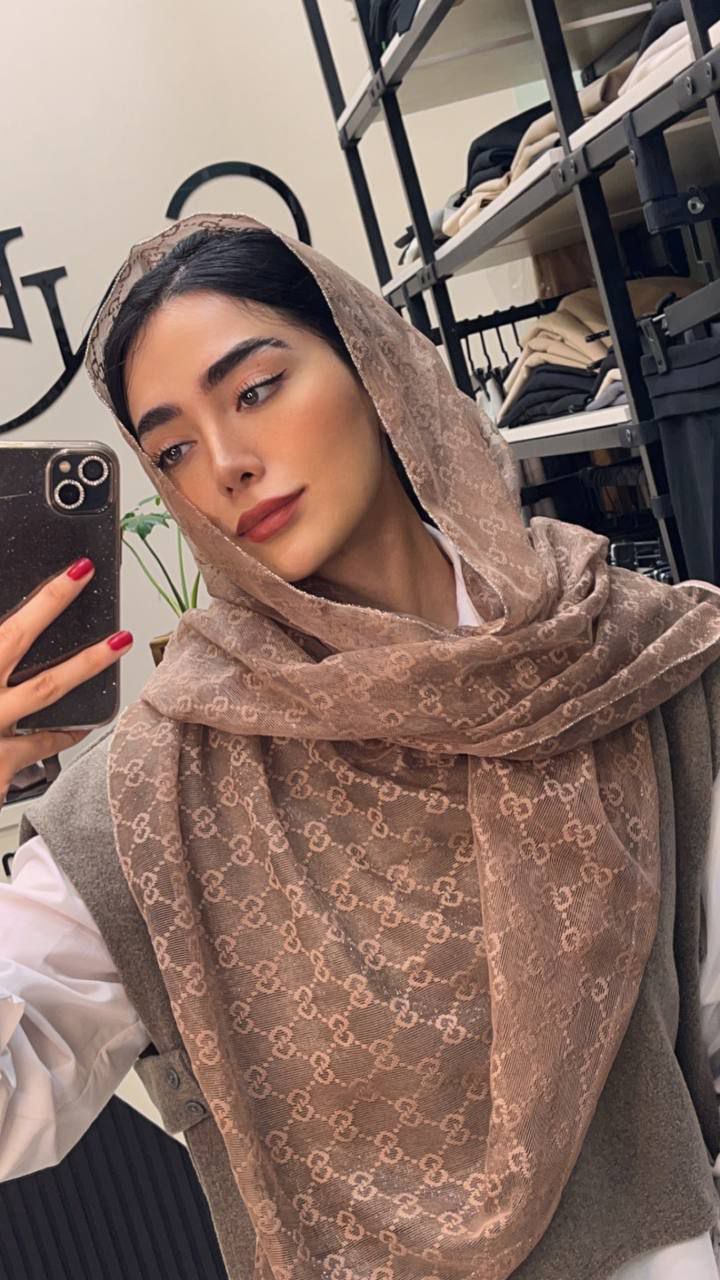 شال توری بسته6رنگی کد sm30 (عمده)
