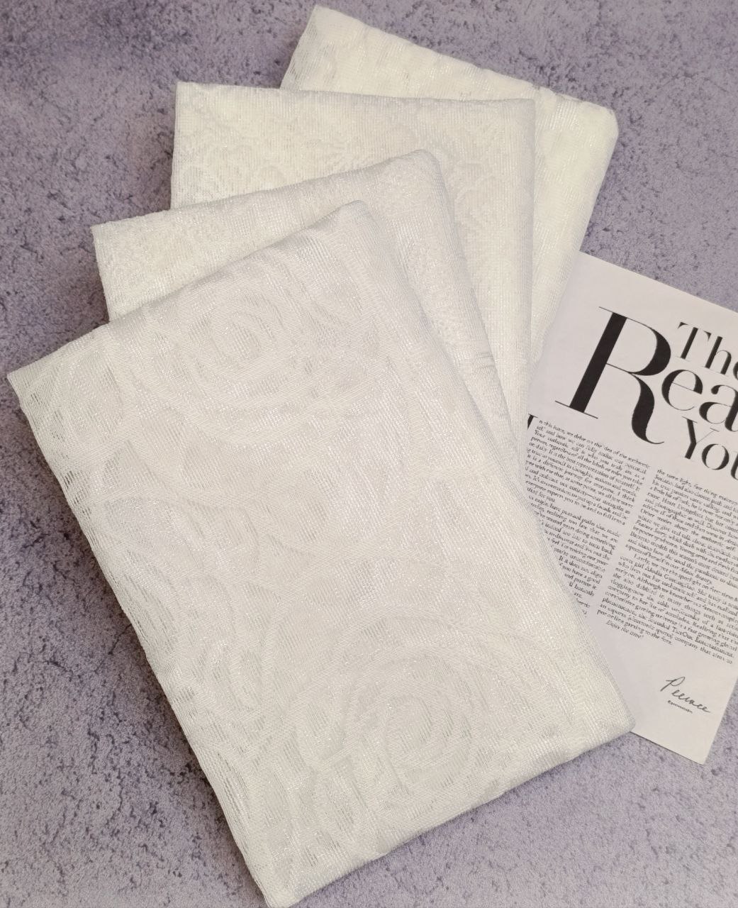 شال توری بسته4طرحی کد sm32 (عمده)
