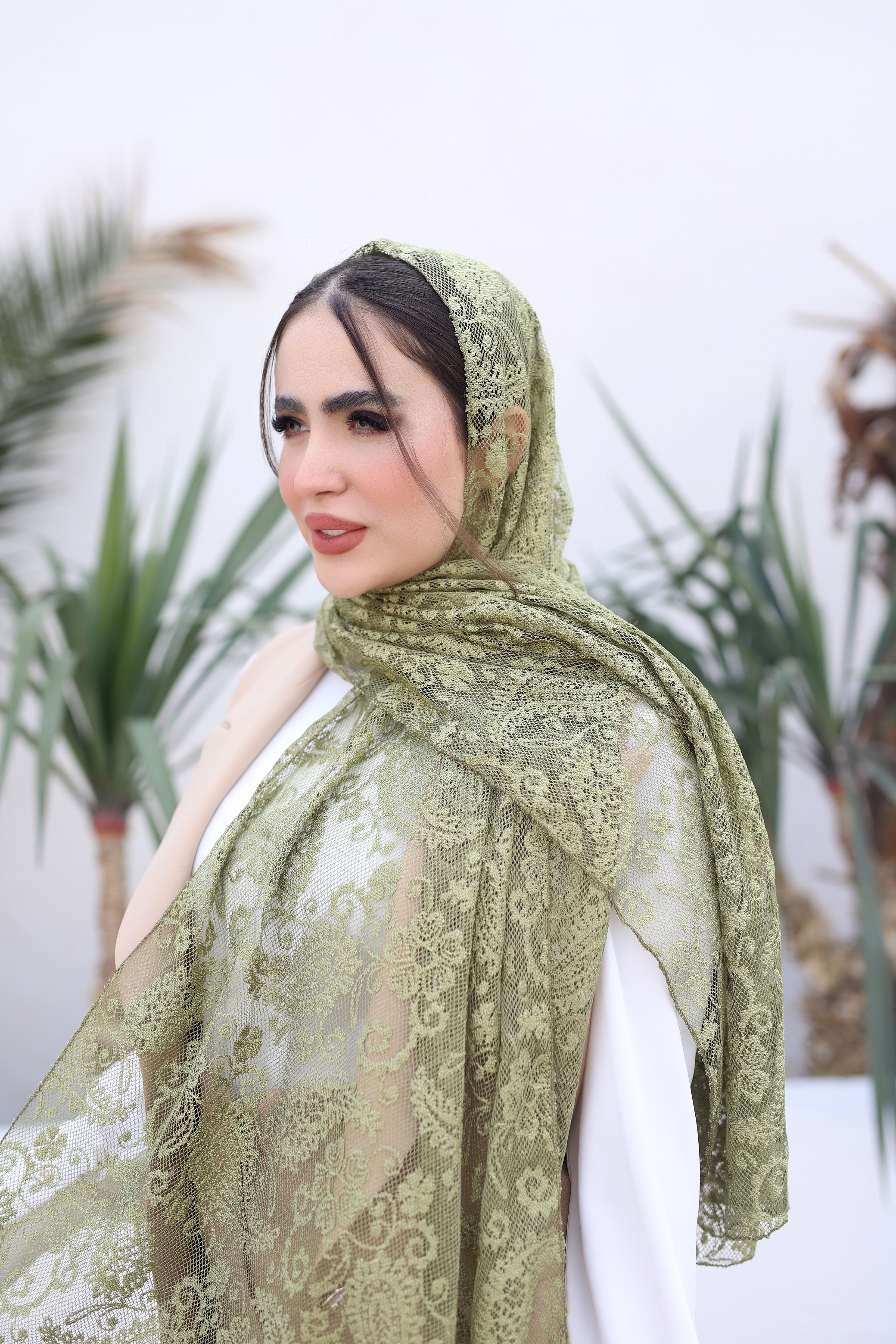 شال توری ترمه بسته7رنگی کد sm33 (عمده)
