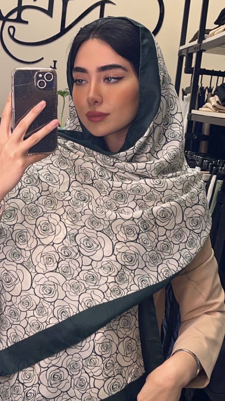 شال چاپی پک سبز بسته10طرحی کد sh46 (عمده)
