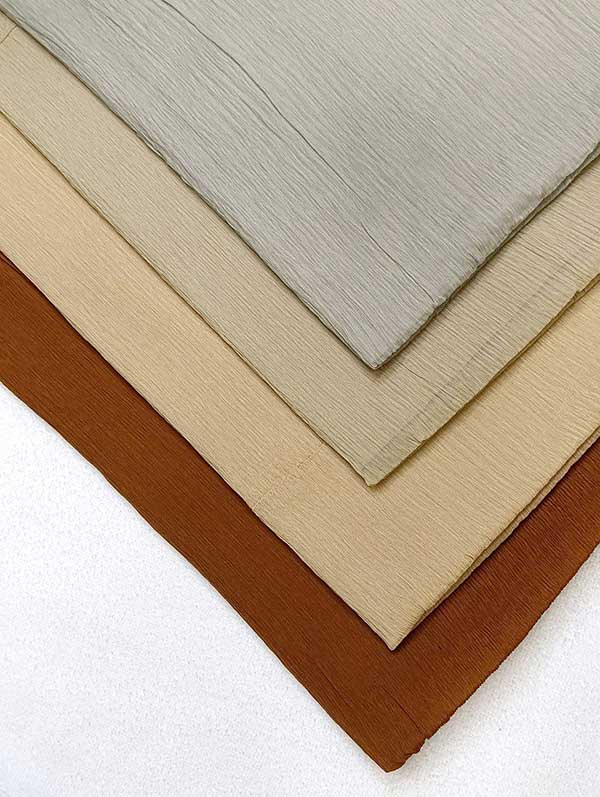 شال پلیسه حریر بسته17رنگی کد sp39 (عمده)
