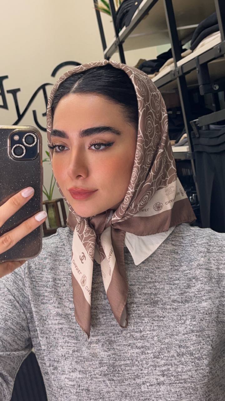 مینی اسکارف پک نسکافه ای بسته8طرحی کد mt27 (عمده)
