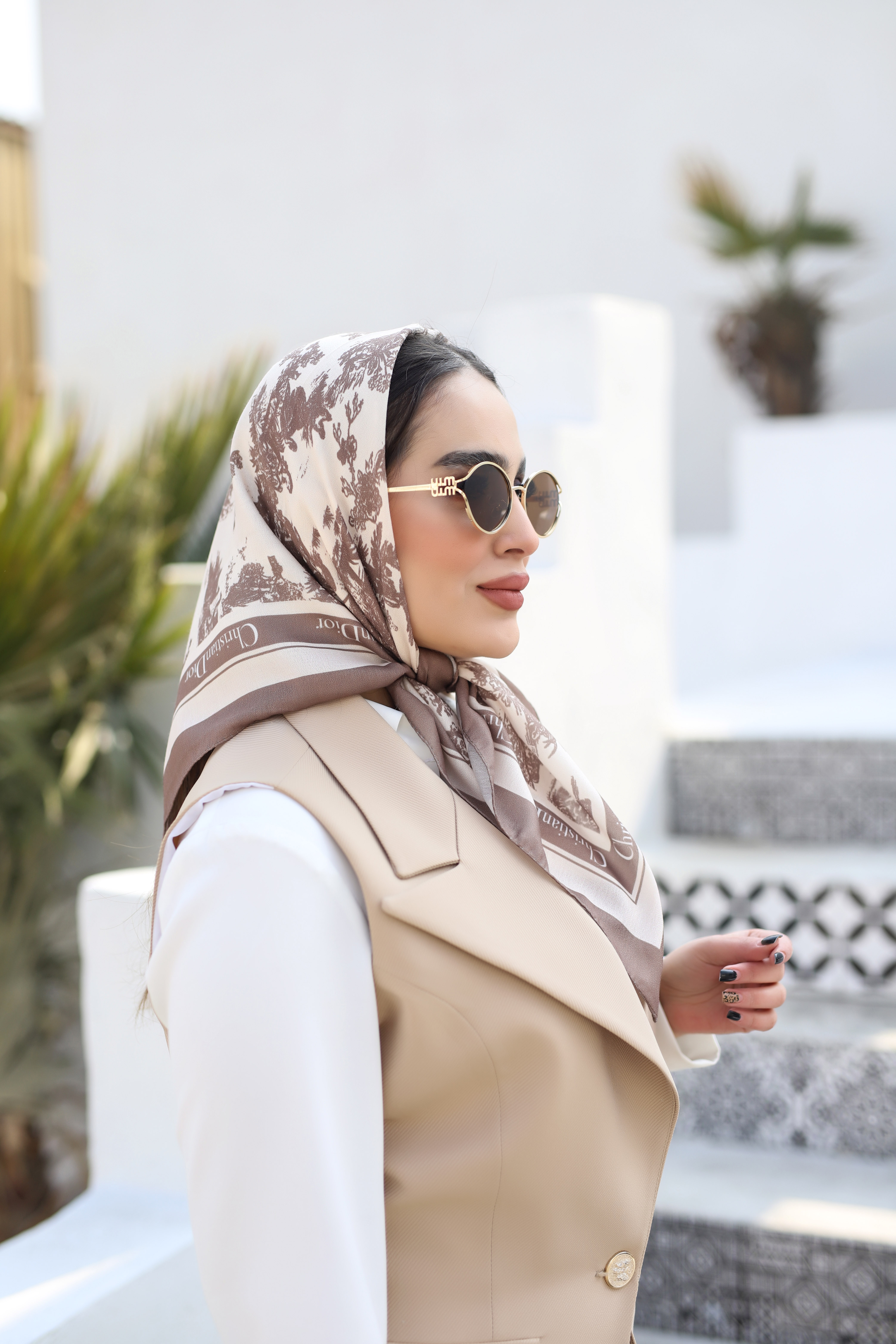 مینی اسکارف پک نسکافه ای بسته8طرحی کد mt27 (عمده)
