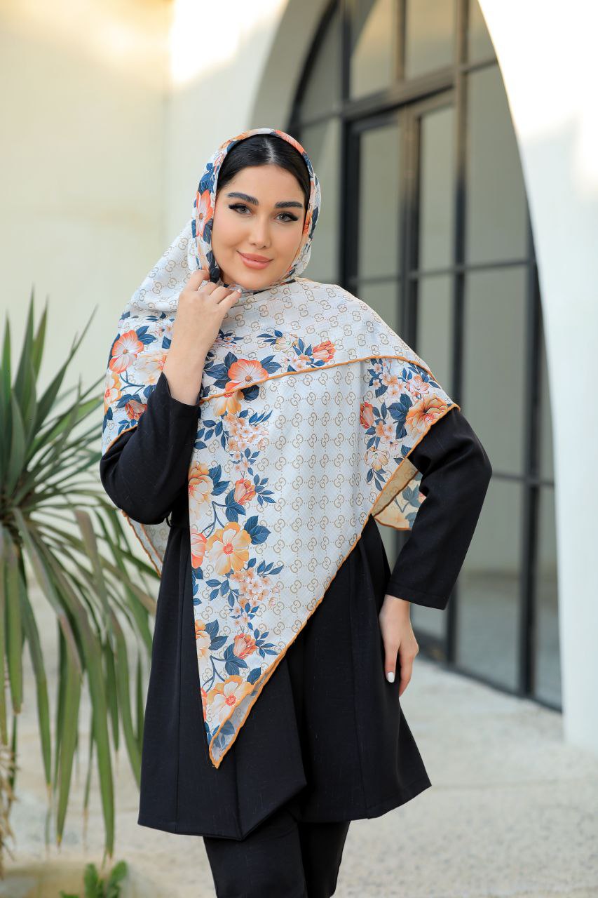 روسری حریر دستدوز بسته6طرحی کد r67 (عمده)
