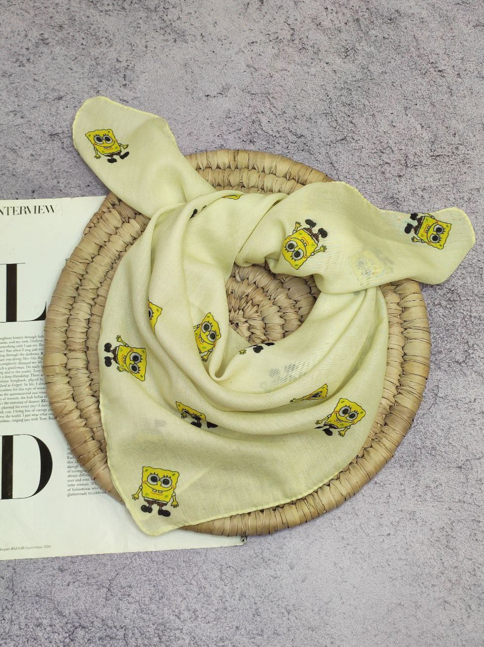 مینی اسکارف تینیجری بسته10طرحی کد mt12 (عمده)
