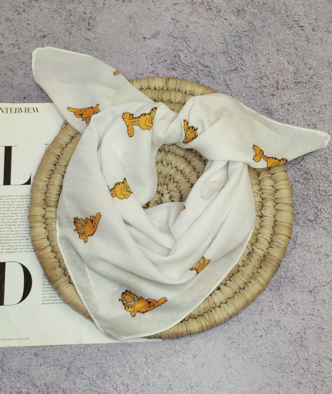 مینی اسکارف تینیجری بسته10طرحی کد mt12 (عمده)
