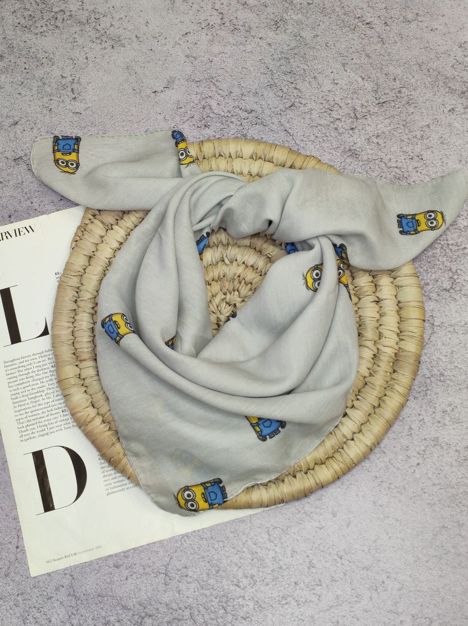 مینی اسکارف تینیجری بسته10طرحی کد mt12 (عمده)
