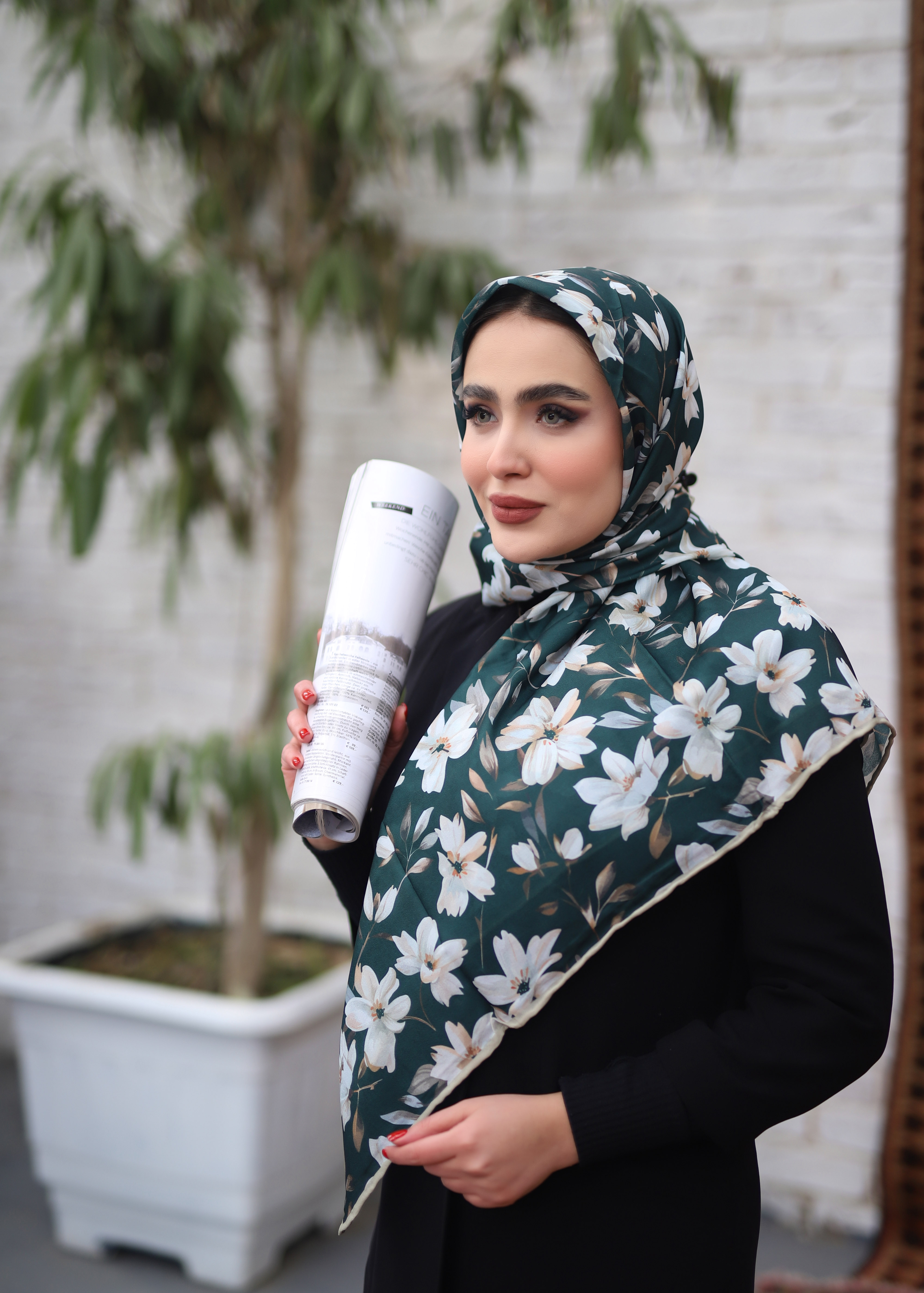 روسری حریر دستدوز بسته8رنگی کد r71 (عمده)
