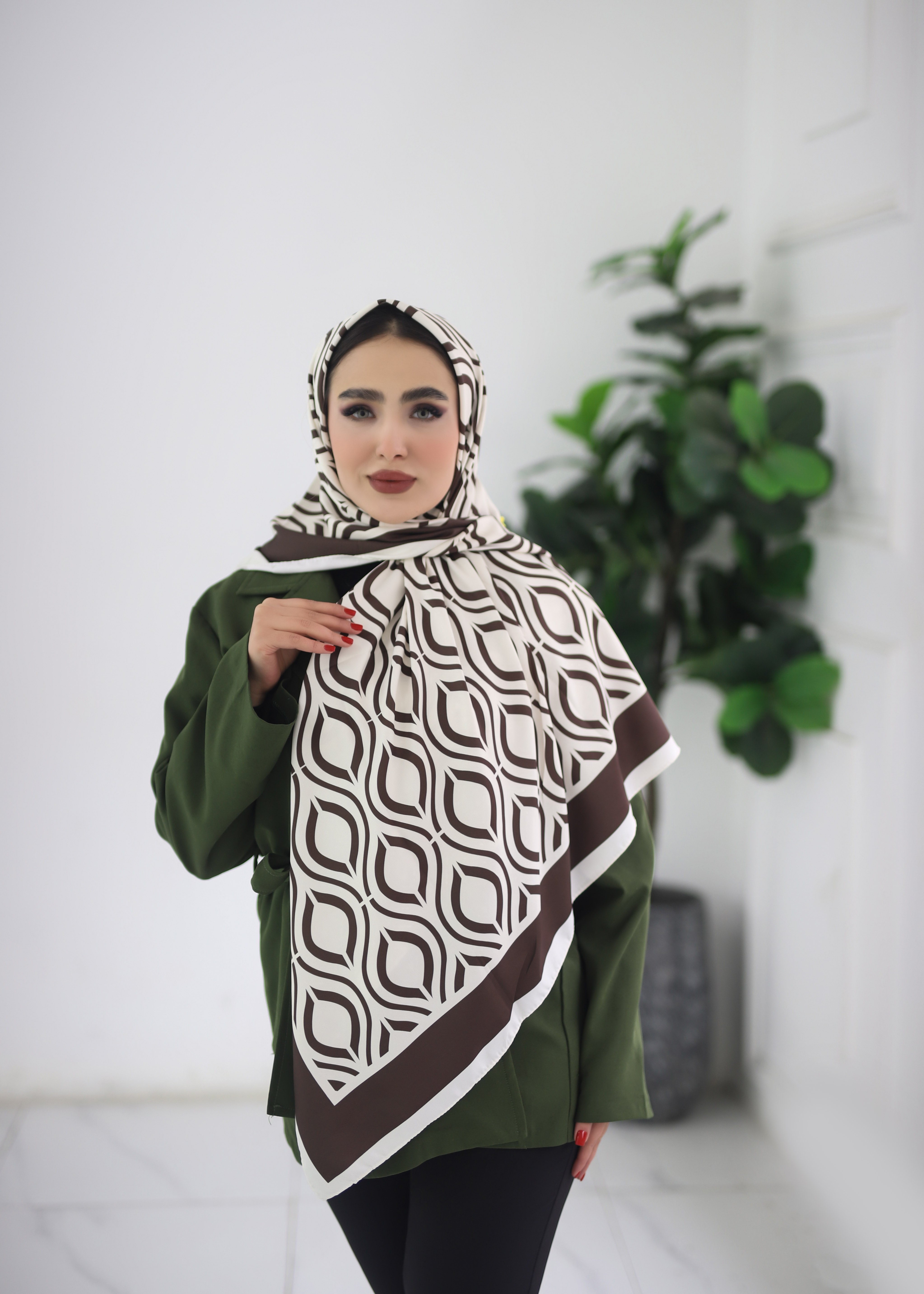 روسری ابریشم توییل پک موکا رنگ سال بسته6طرحی کد r80 (عمده)
