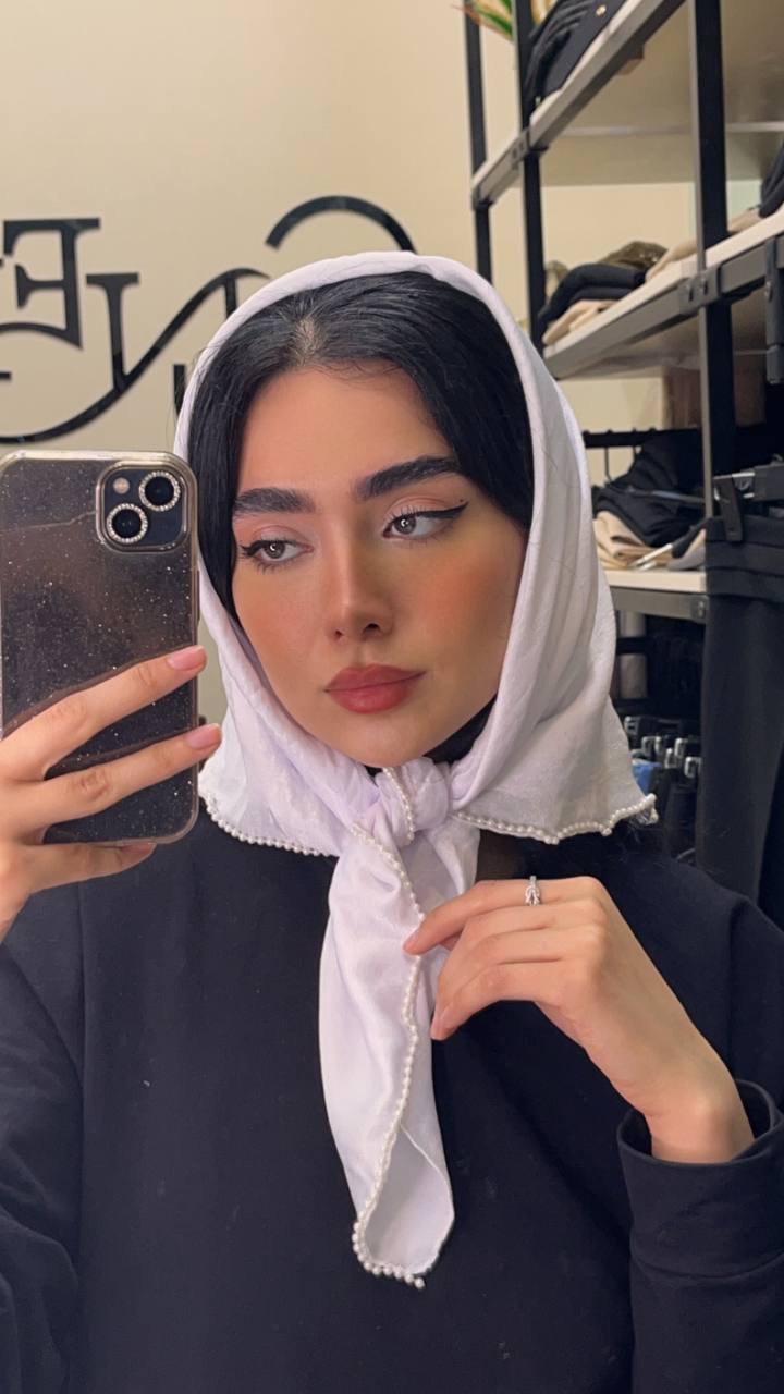 مینی اسکارف کوپرا دورمروارید بسته9رنگی کد mm7 (عمده)
