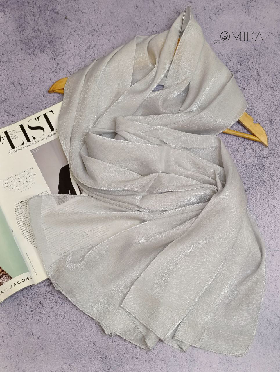 شال ژان ژان داغی بسته10رنگی کد sm44 (عمده)
