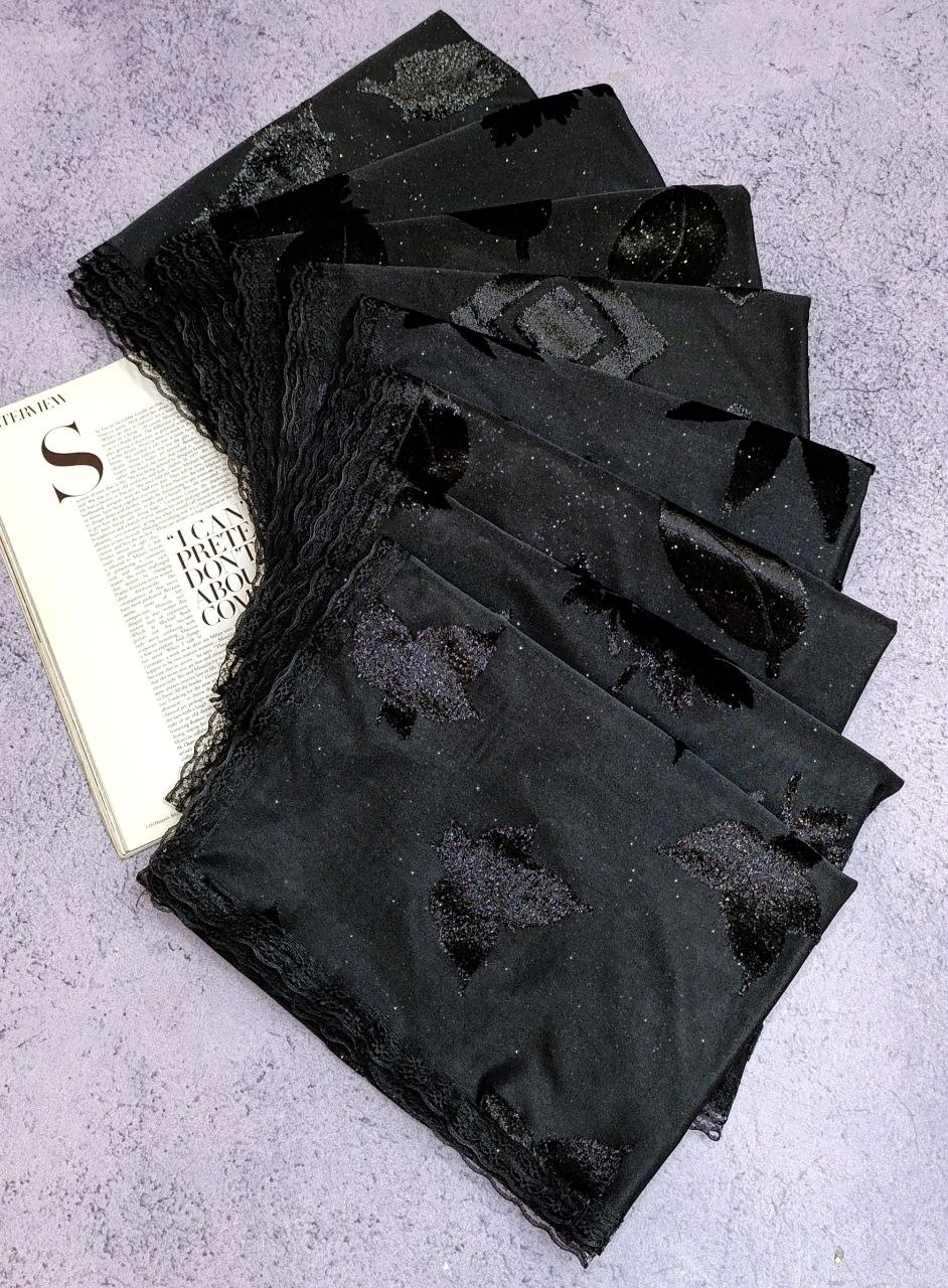 شال مخمل اکلیلی دورگیپور بسته8طرحی کد sm46 (عمده)
