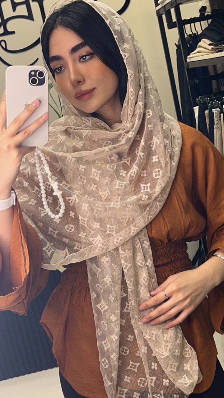 شال توری لویی ویتون بسته 7رنگی کد sm47 (عمده)
