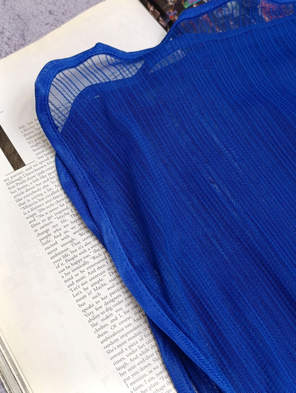 شال توری راه راه بسته9رنگی کد sm48 (عمده)
