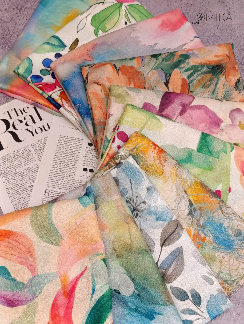 شال ابرنگی بسته10طرحی کد sh49 (عمده)
