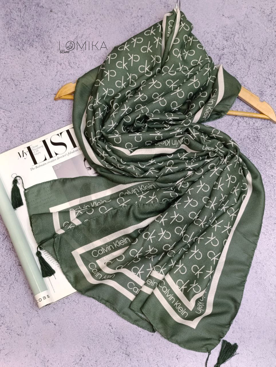 شال ck بسته8رنگی کد sh50 (عمده)
