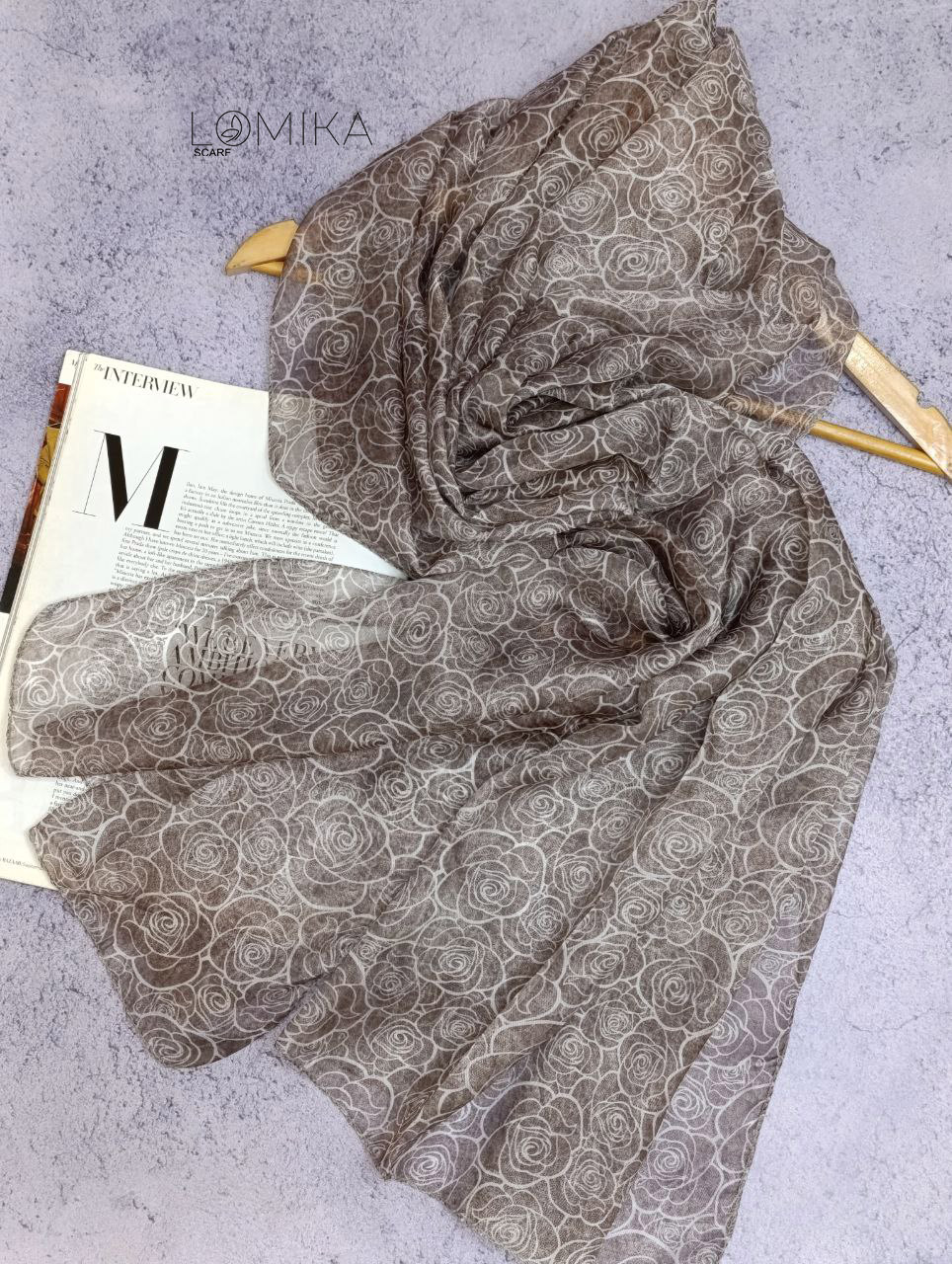 شال حریرچاپی بسته10رنگی کد sh52 (عمده)
