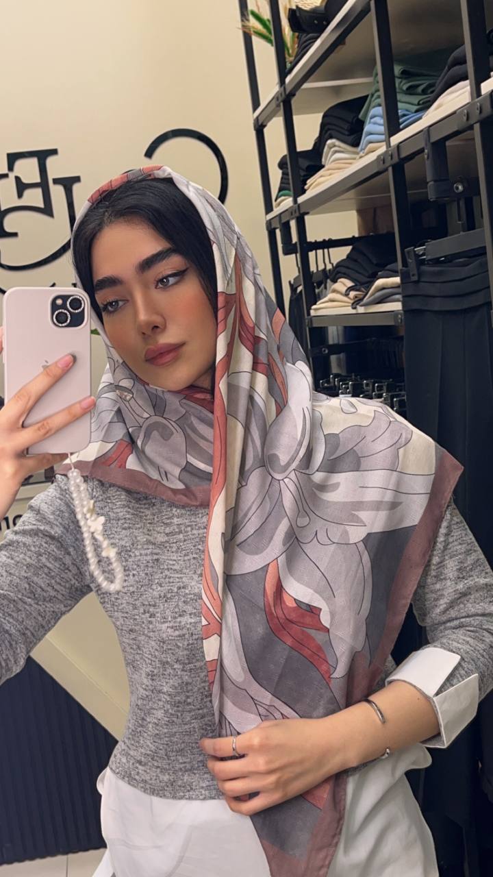 روسری حریرگارزا بسته6رنگی کد r81 (عمده)
