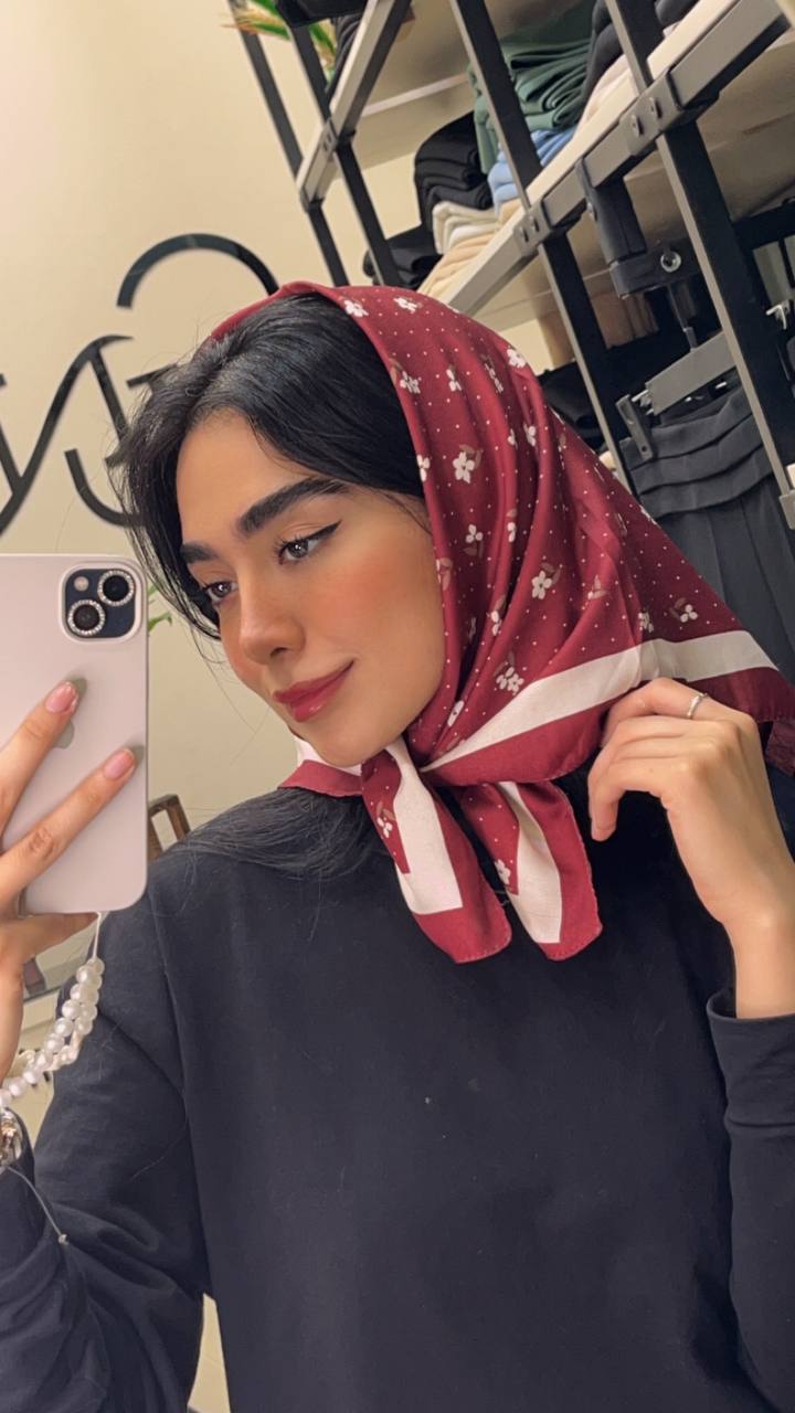 مینی اسکارف بسته6رنگی کد mt29 (عمده)
