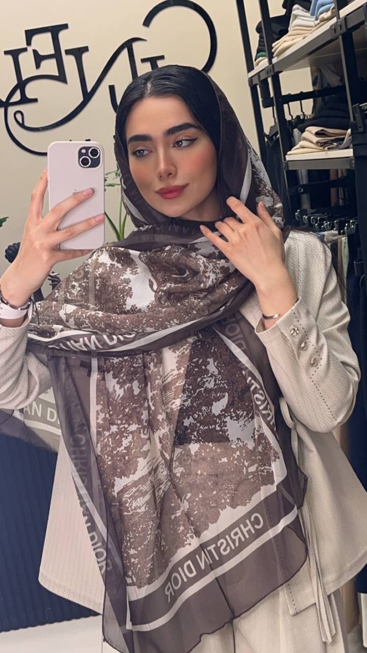 شال حریر طرحدار پک موکا بسته8طرحی کد sh54 (عمده)
