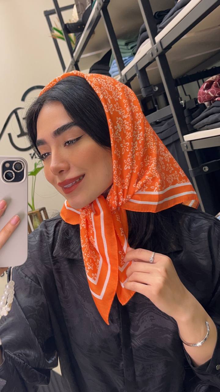 مینی اسکارف بسته10رنگی کد mt30 (عمده)
