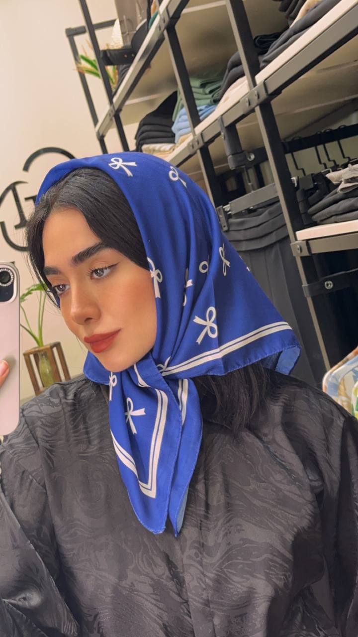 مینی اسکارف طرح پاپیون بسته10رنگی کد mt32 (عمده)
