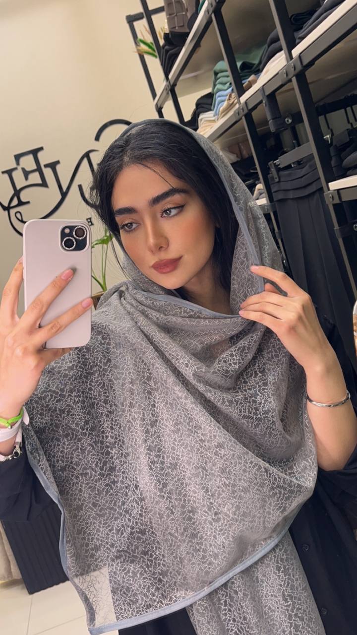 شال توری دورگان بسته8رنگی کد sm61 (عمده)
