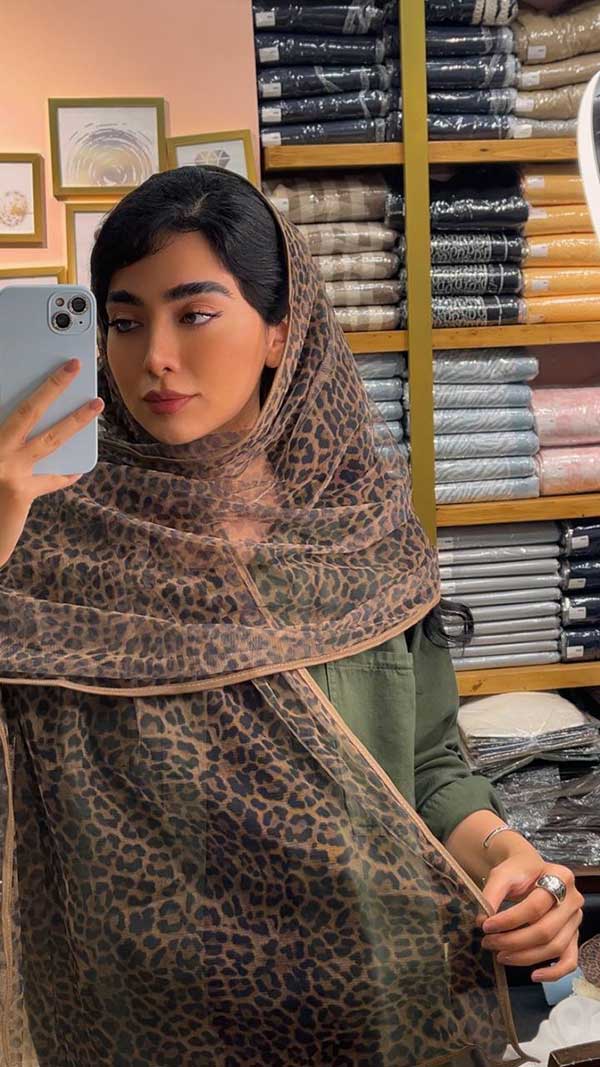 شال توری پلنگی بسته6طرحی کد sh59 (عمده)
