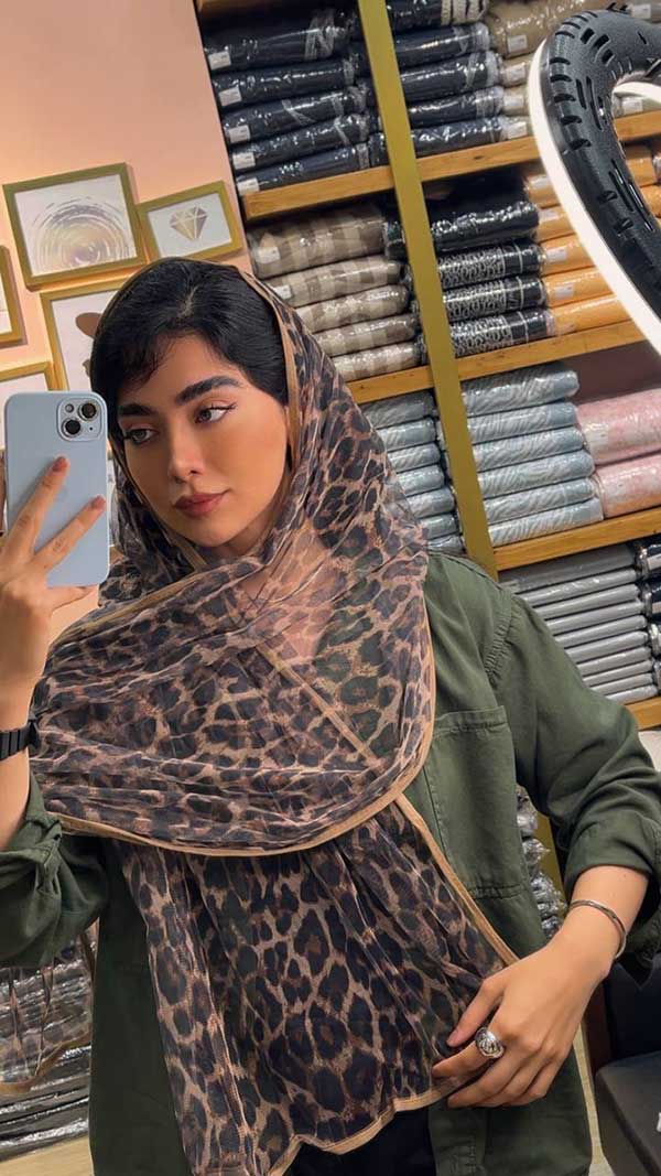 شال توری پلنگی بسته6طرحی کد sh59 (عمده)
