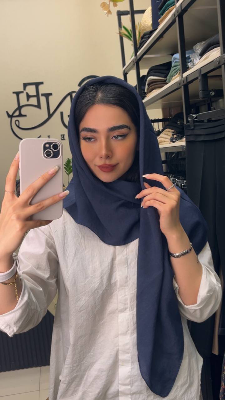 روسری اسلپ قواره100بسته10رنگی کد rs13 (عمده)
