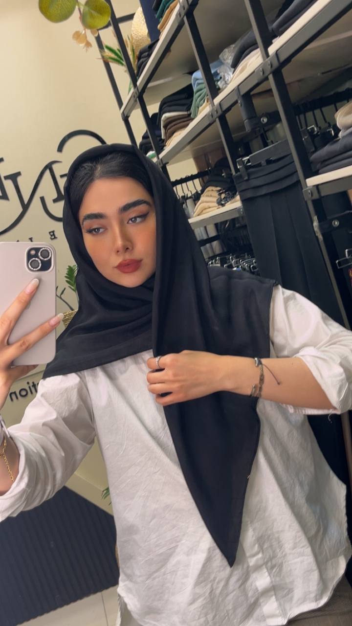 روسری اسلپ قواره100بسته10رنگی کد rs13 (عمده)
