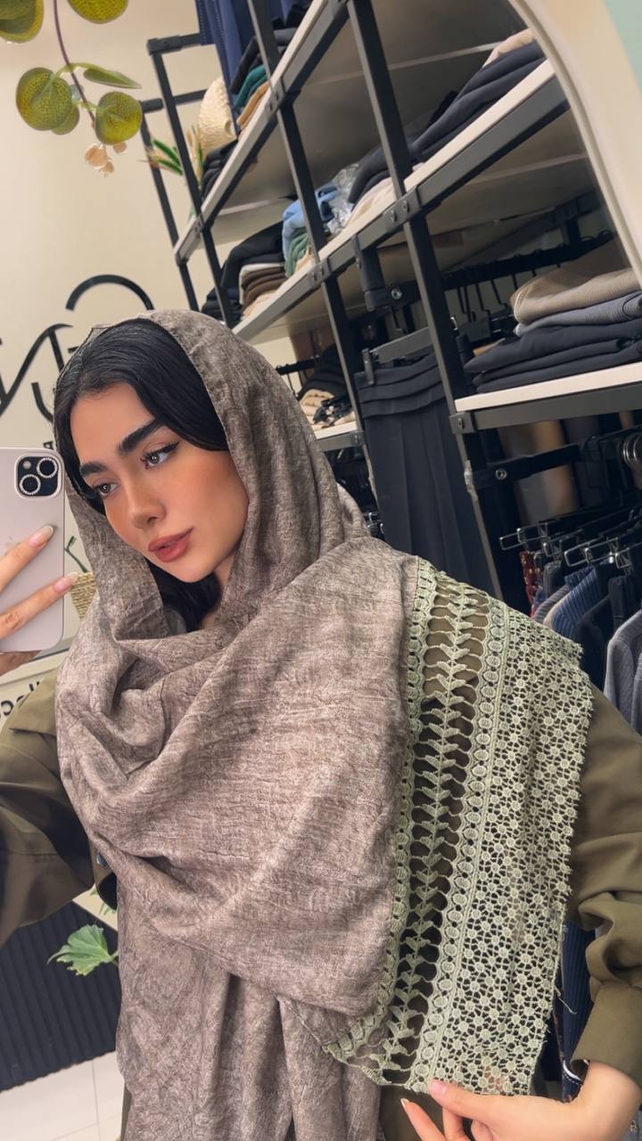 شال سنگشور دستک گیپور بسته10طرحی کد sm67 (عمده)
