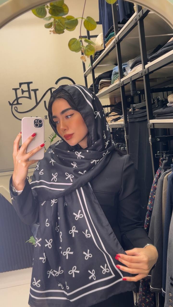 شال چاپی طرح پاپیون بسته10رنگی کد sh64 (عمده)
