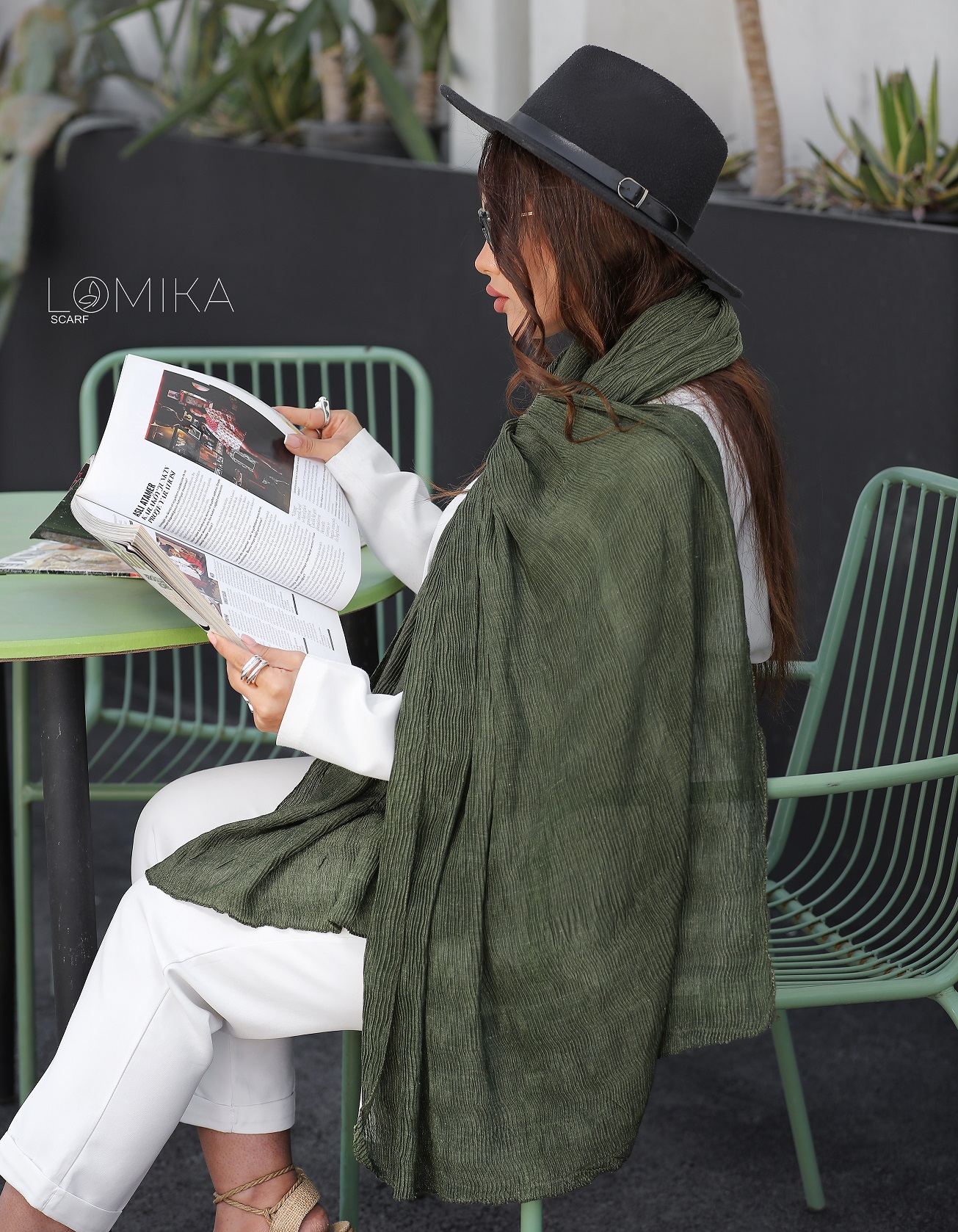 شال پلیسه سنگشور بسته17رنگی کد sp54 (عمده)
