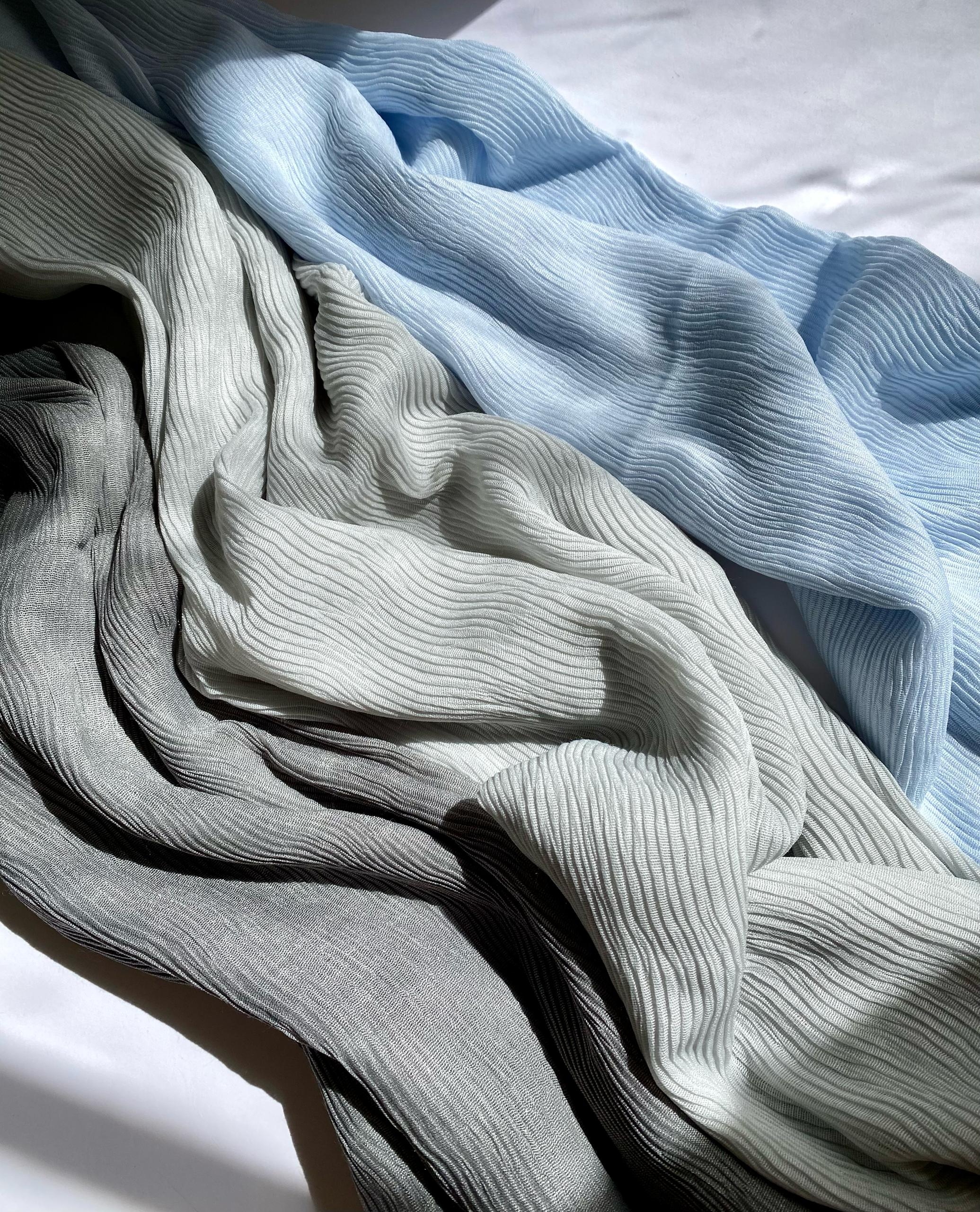 شال پلیسه سنگشور بسته17رنگی کد sp54 (عمده)
