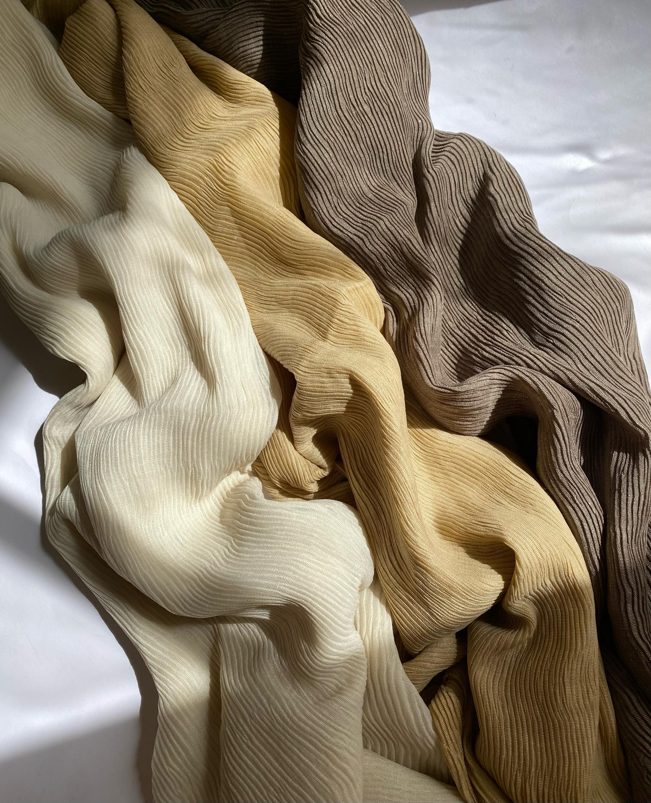 شال پلیسه سنگشور بسته17رنگی کد sp54 (عمده)
