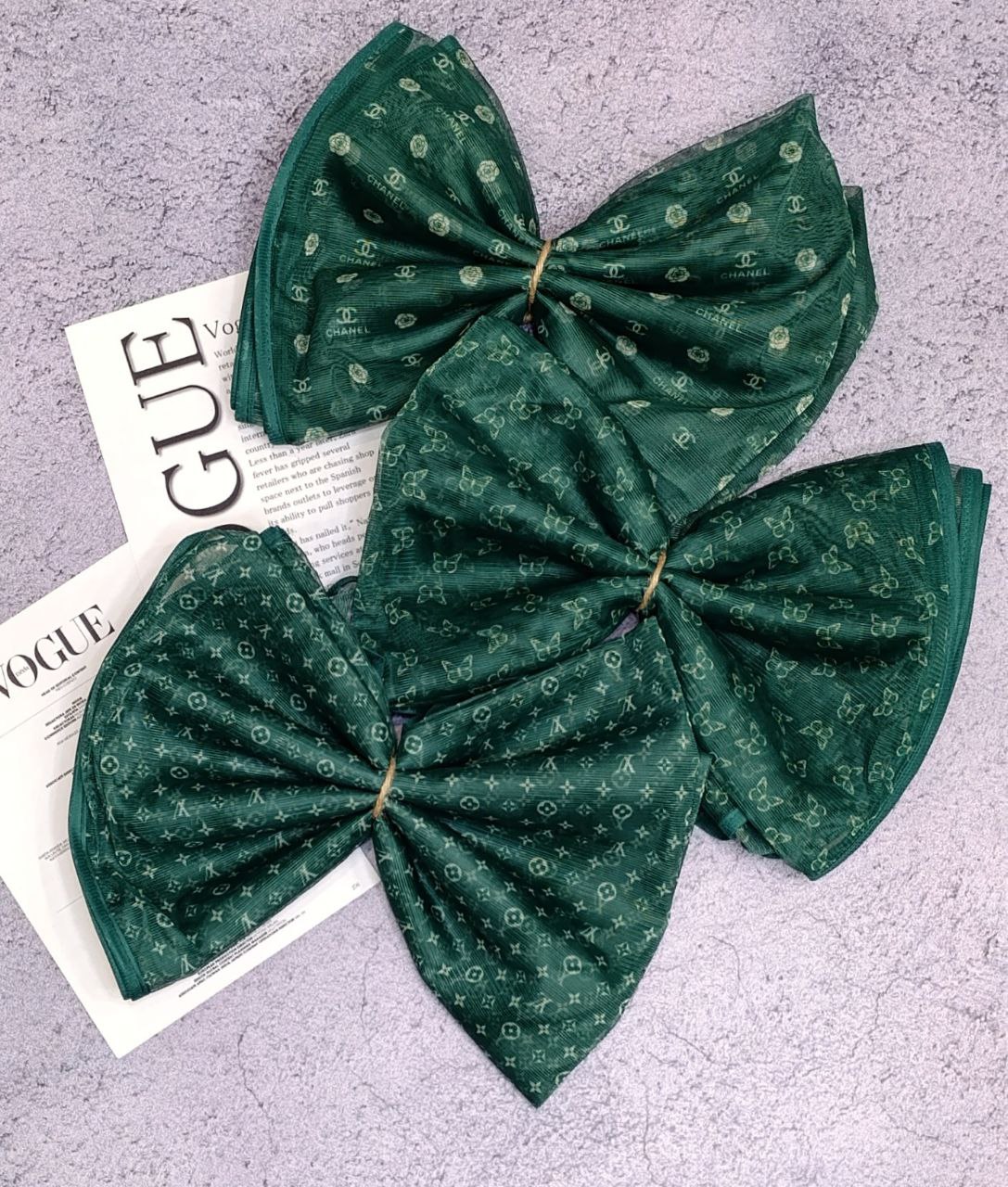 شال توری چاپی پک سبز بسته6طرحی کد sh67 (عمده)
