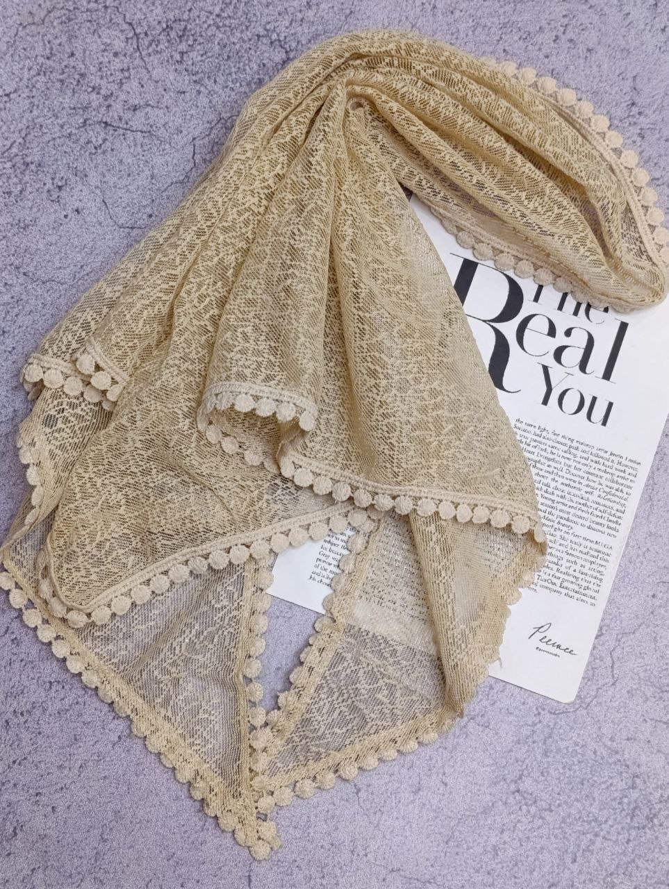 سه گوش توری دورعدسی بسته7رنگی کد mm13 (عمده)
