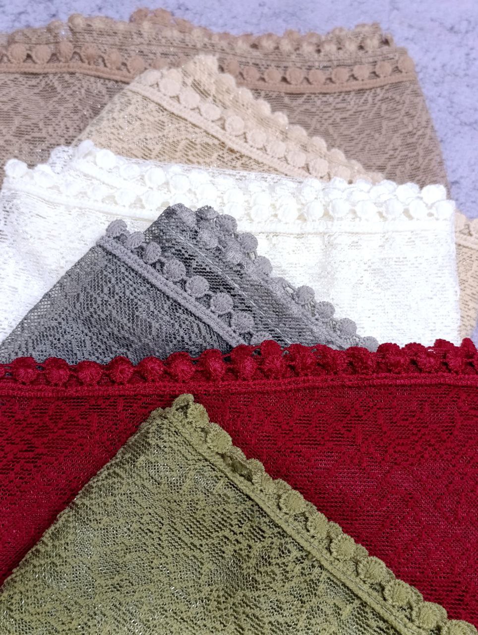 سه گوش توری دورعدسی بسته7رنگی کد mm13 (عمده)
