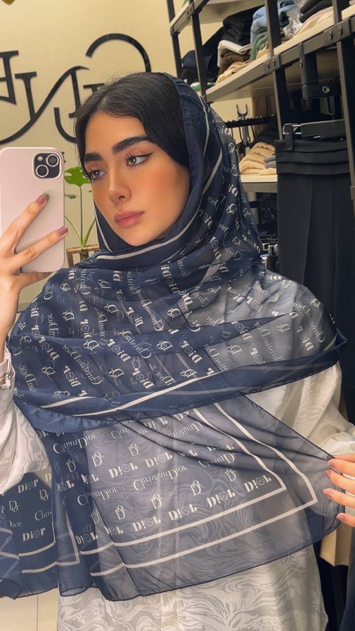 شال حریرچاپی پک سورمه ای بسته10طرحی کد sh68 (عمده)
